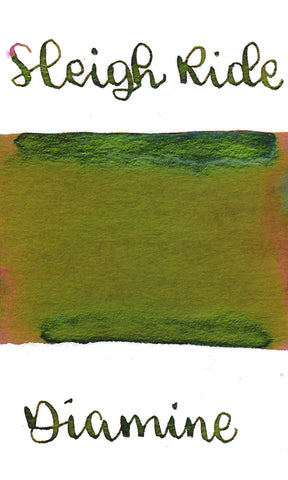 Diamine Black Edition - Sleigh Ride Sheening Ink
