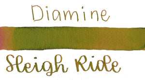 Diamine Black Edition - Sleigh Ride Sheening Ink