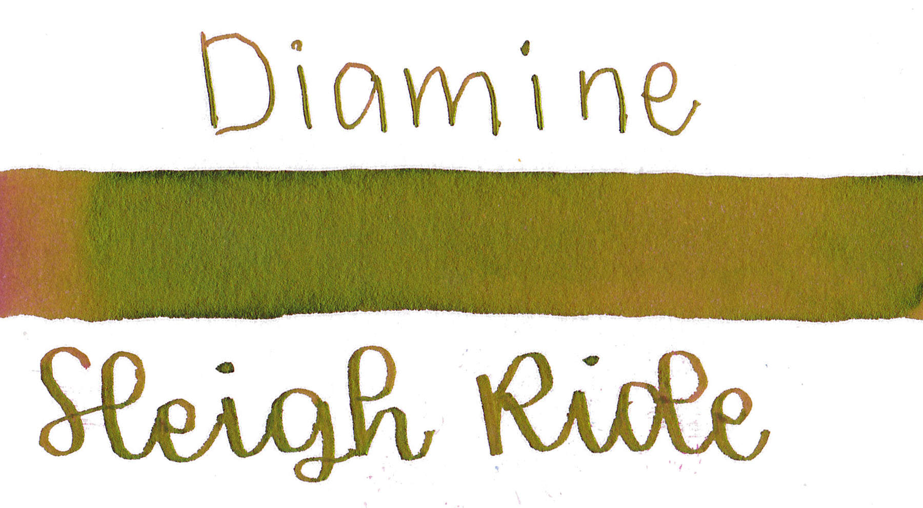 Diamine Black Edition - Sleigh Ride Sheening Ink