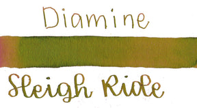 Diamine Black Edition - Sleigh Ride Sheening Ink