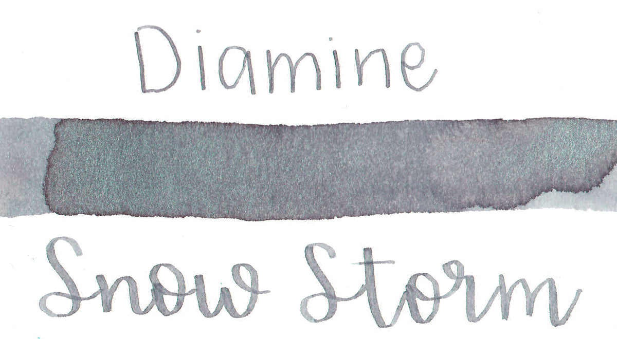 Diamine Blue Edition - Snow Storm Shimmer
