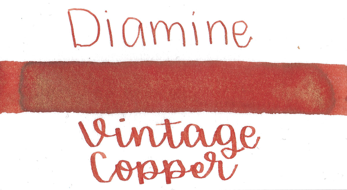 Diamine Red Edition - Vintage Copper Shimmer