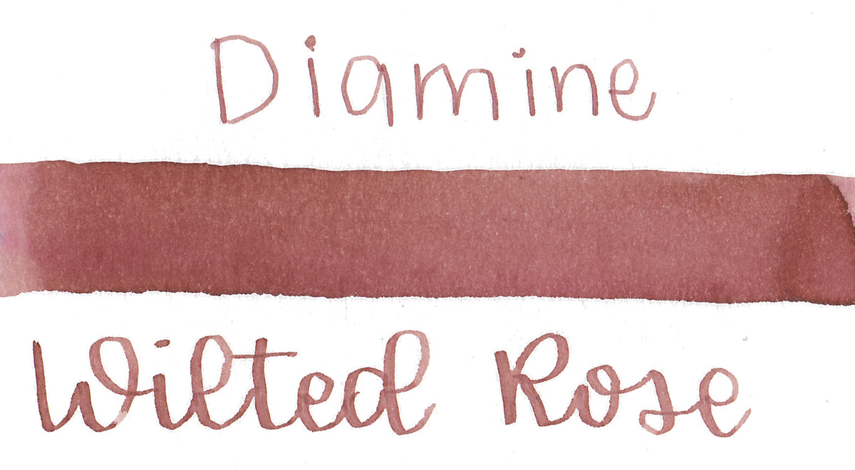 Diamine Black Edition - Wilted Rose Ink