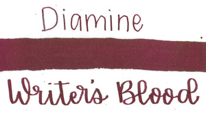 Diamine Reddit Ink Project - Writer's Blood