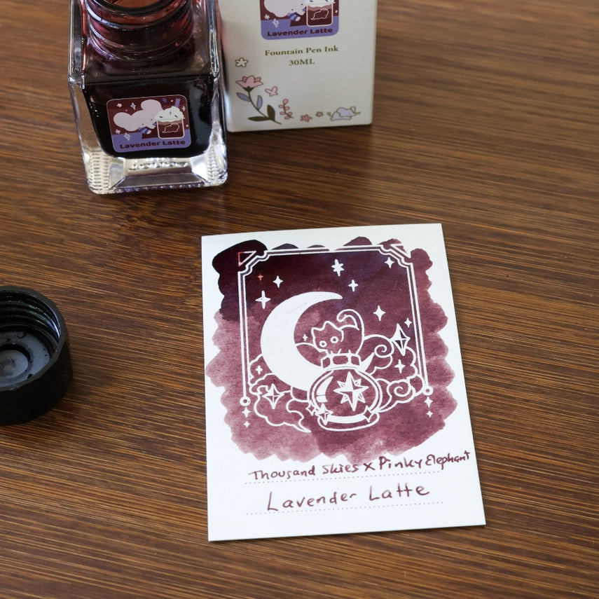 Thousand Skies - Ink Potion Cat Swatch Card