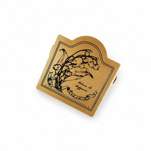 NoteMood - Vintage Brass Binder Clip