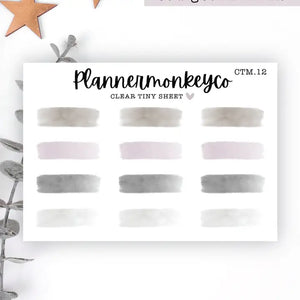 Plannermonkeyco - Stickers - Neutral Swatch