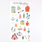 The Well Appointed Desk - Cozy Christmas Sticker Sheet