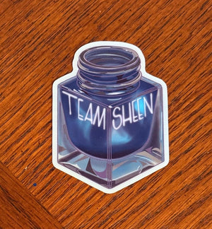 Blueprintery - Sticker - Team Sheen Ink Bottle