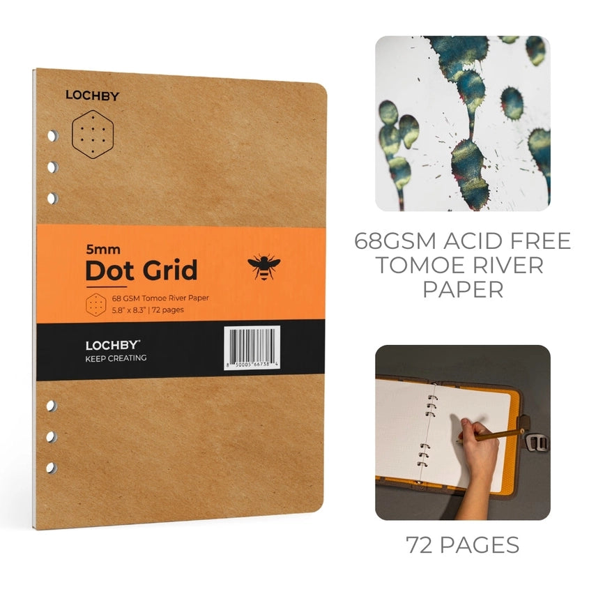 LOCHBY - Tomoe River Binder Refills - A5