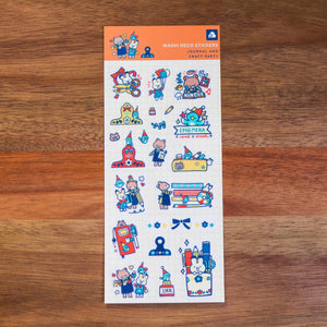Thousand Skies - Journal and Craft Party Washi Sticker Sheet
