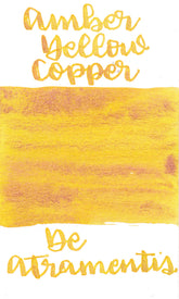 De Atramentis Pearlescent Amber Yellow Copper