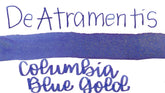 De Atramentis Pearlescent Columbia Blue Gold