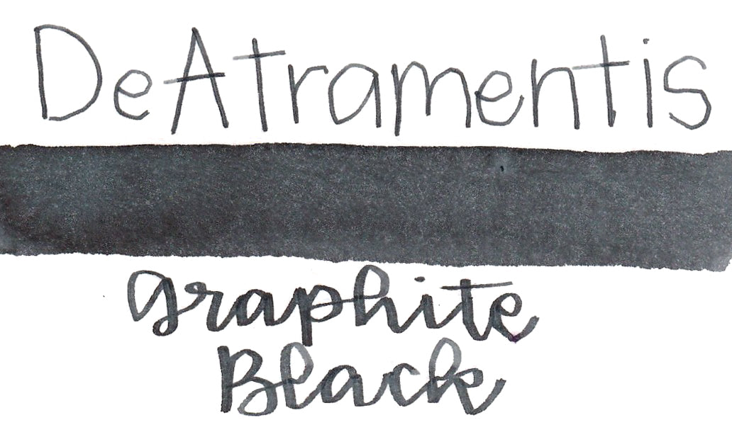 De Atramentis Friedrich Schiller, Graphite Black