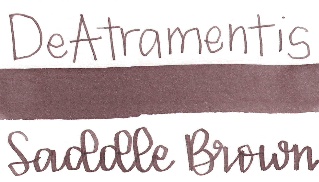 De Atramentis Walt Whitman, Saddle Brown