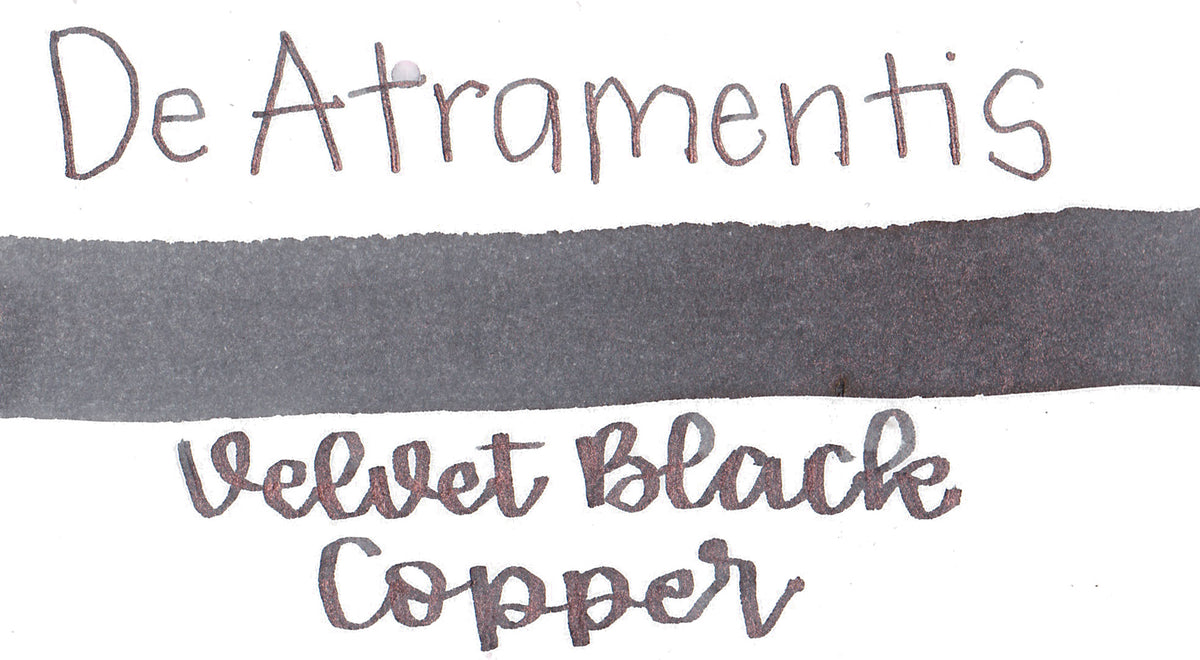 De Atramentis Pearlescent Velvet Black Copper