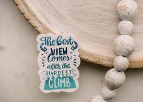 Savannah and James Co - Vinyl Sticker - The Hardest Climb