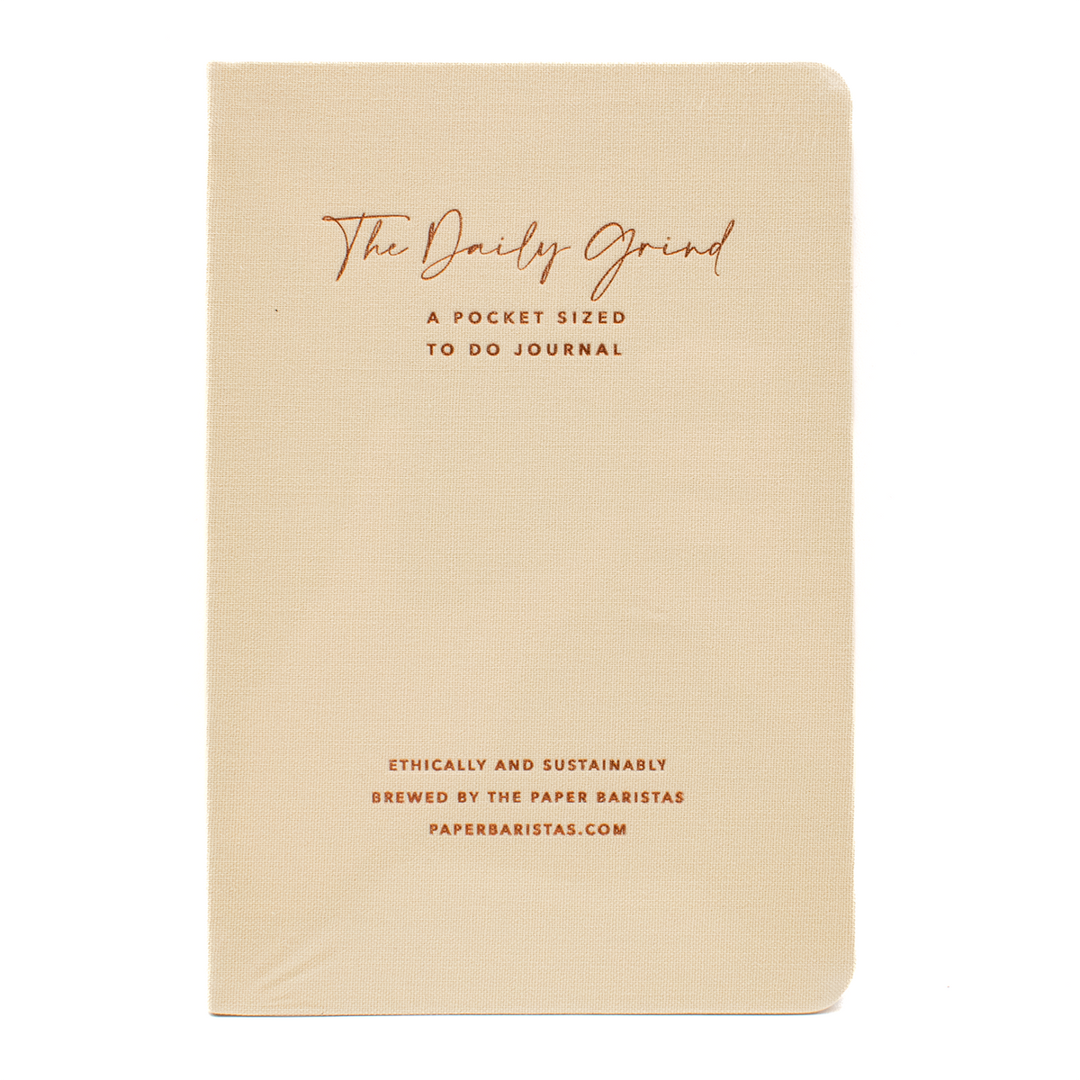 Paper Baristas - Pocket Sized To Do List Notebook Journal