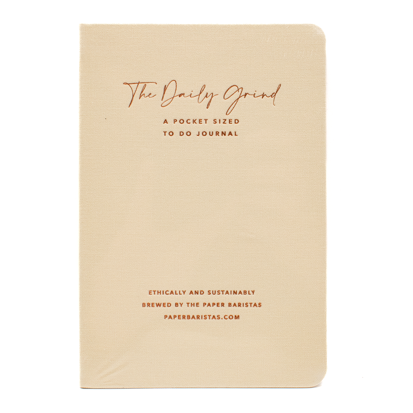 Paper Baristas - Pocket Sized To Do List Notebook Journal