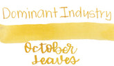 Dominant Industry - Pearl - October Leaves No.24