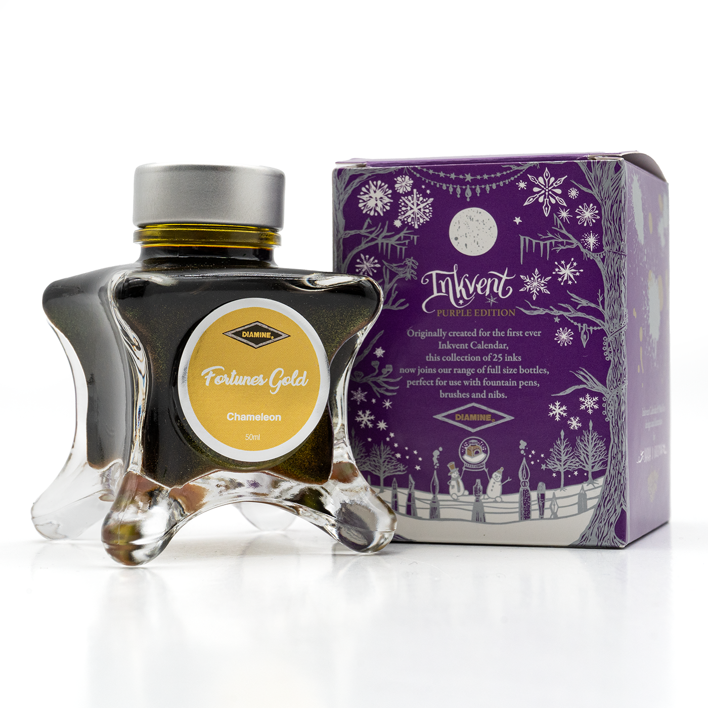Diamine Purple Edition - Chameleon Fortunes Gold