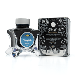 Diamine Black Edition - Snow Globe Shimmer Ink