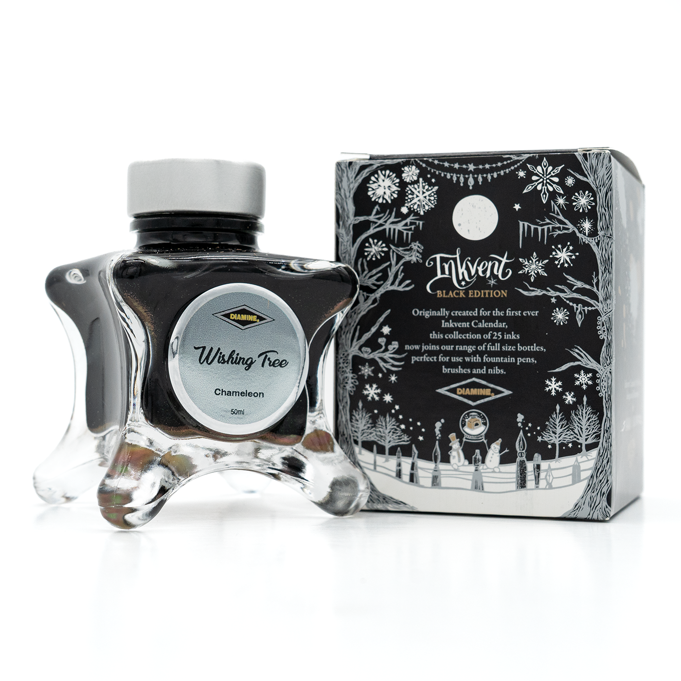 Diamine Black Edition - Wishing Tree Shimmer Ink