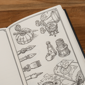 Dominant Industry - Ink Archiving Book - A Log of Elixir