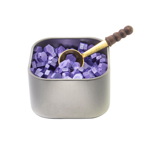 Freund Mayer Sealing Wax Beads in Tin with Spoon