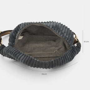 De La Mur Line US Inc. - Corduroy Fanny Pack - Black