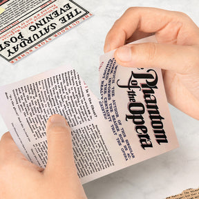 Wearingeul World Classics Tear Book Stickers