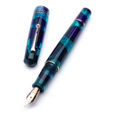 Leonardo Momento Zero Grande Eclipsis Fountain Pen - Moon Rose Gold Trim