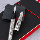 Pilot Sterling Silver Fountain Pen - Ishidatami