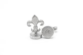 Global Solutions Metal Wax Seal 3/4" with Fleur-de-lis handle - Mountains