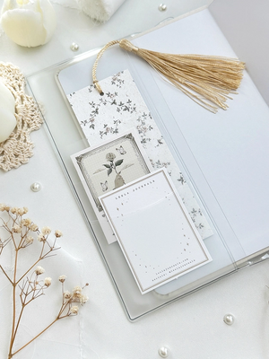 Leelajournals Clear Jelly Cover - B5 with Pockets
