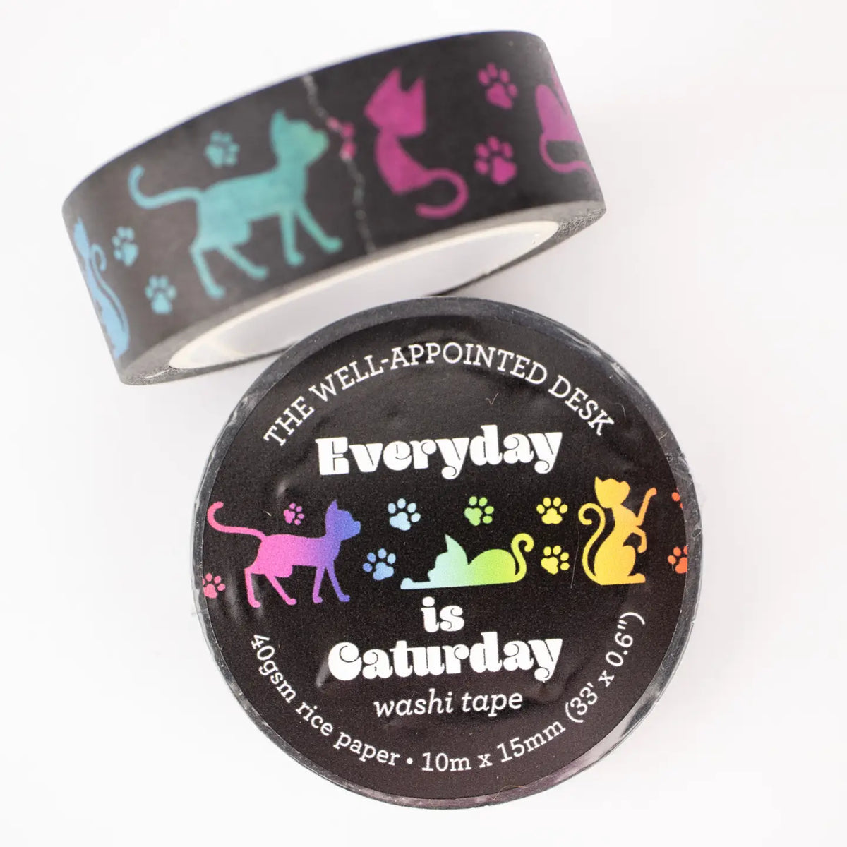 The Well Appointed Desk - Washi Tape - Everyday is Caturday