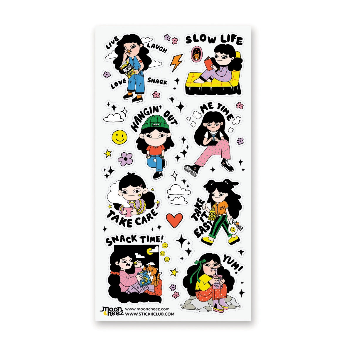 STICKII Sticker Sheet - Take It Easy