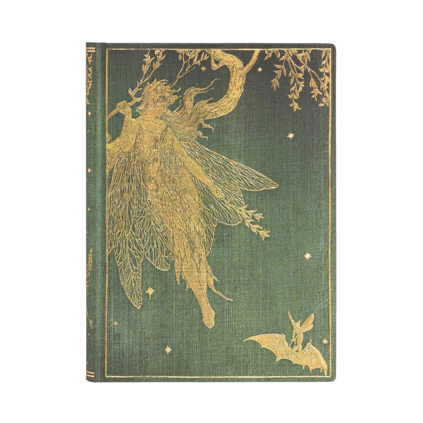 Chronicle Books - Paperblanks Olive Fairy Blank Hardcover - Midi