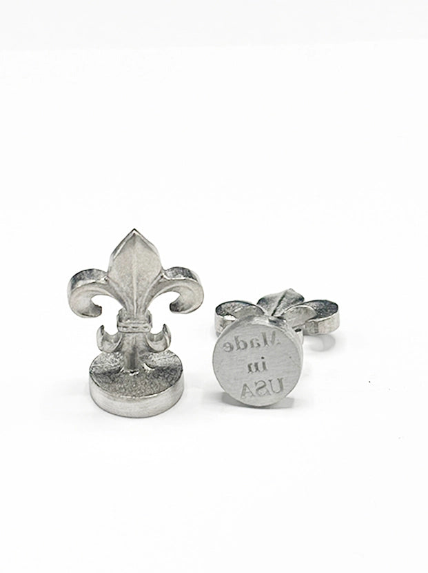 Global Solutions Metal Wax Seal 3/4" with Fleur-de-lis handle - Made in USA