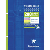 Clairefontaine Loose Leaf - A5 French Ruled Pastel Colors