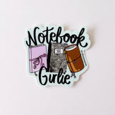 Calliope Pencil Factory - Vinyl Sticker - Notebook Girlie