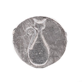 Global Solutions Metal Wax Seal 3/4" with Fleur-de-lis handle - Cat Silhoutte