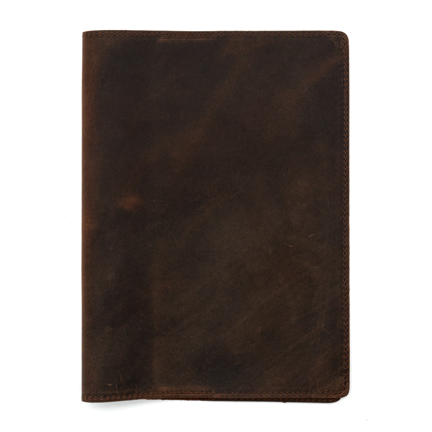 Galen Leather Co. Leather Slim A5 Notebook /Planner Cover- Havana Brown