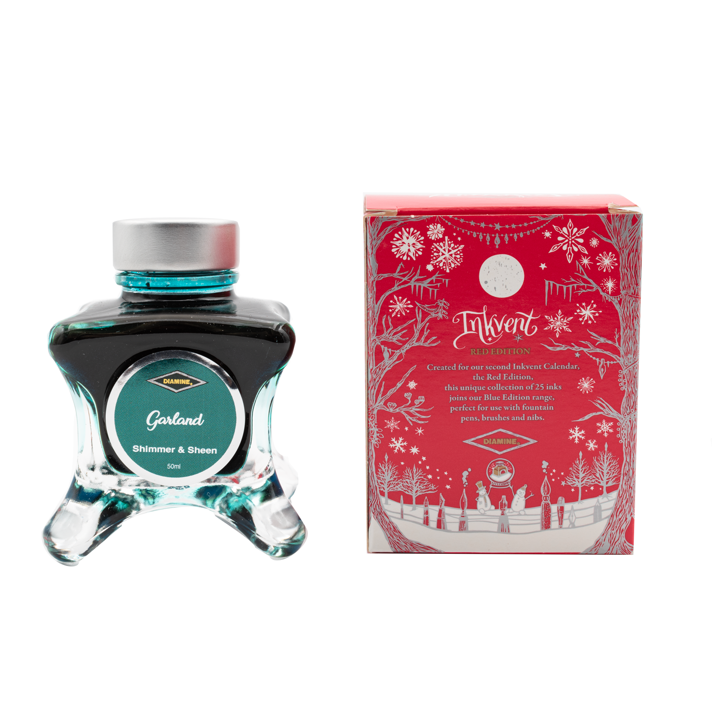 Diamine Red Edition - Garland Shimmer & Sheen