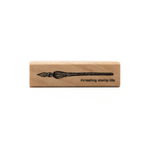 Kodomo No Kao - Glass Dip Pen Wooden Stamp