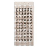 Kuboandlucy Stationery Co. Sticker Sheet - Vintage Typewriter Letter