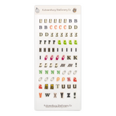 Kuboandlucy Stationery Co. Sticker Sheet - Magazine Letter