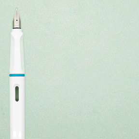 Lamy Safari Fountain - White Set with Multicolor Rings