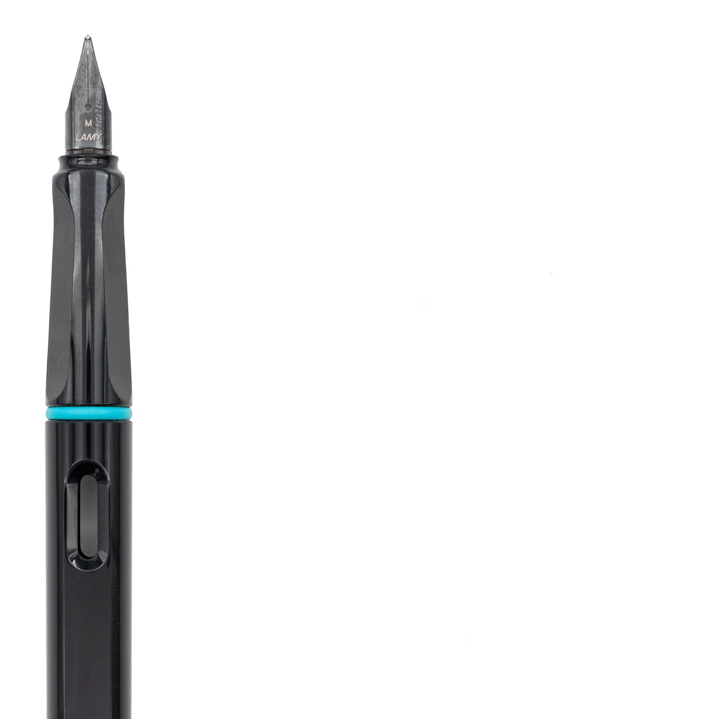 Lamy Safari Fountain - Black Set with Multicolor Rings