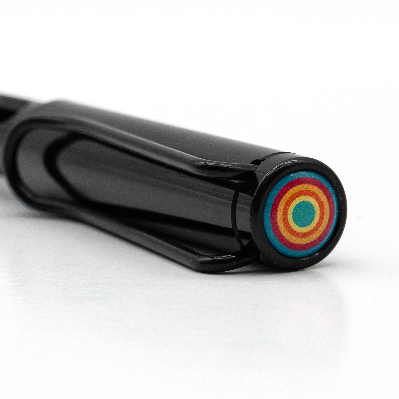 Lamy Safari Fountain - Black Set with Multicolor Rings
